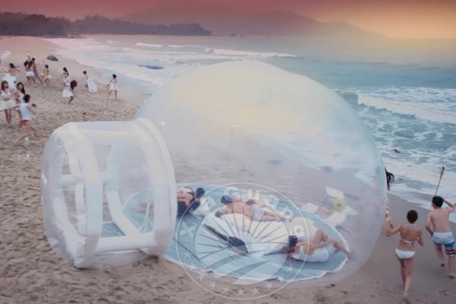 汉川充气球形帐篷